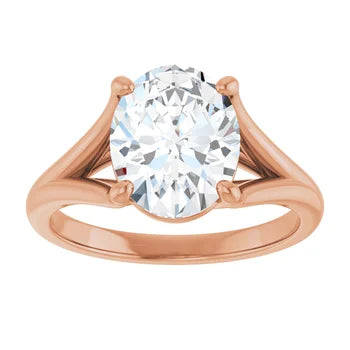 Split Shank Engagement Ring - Made to Order