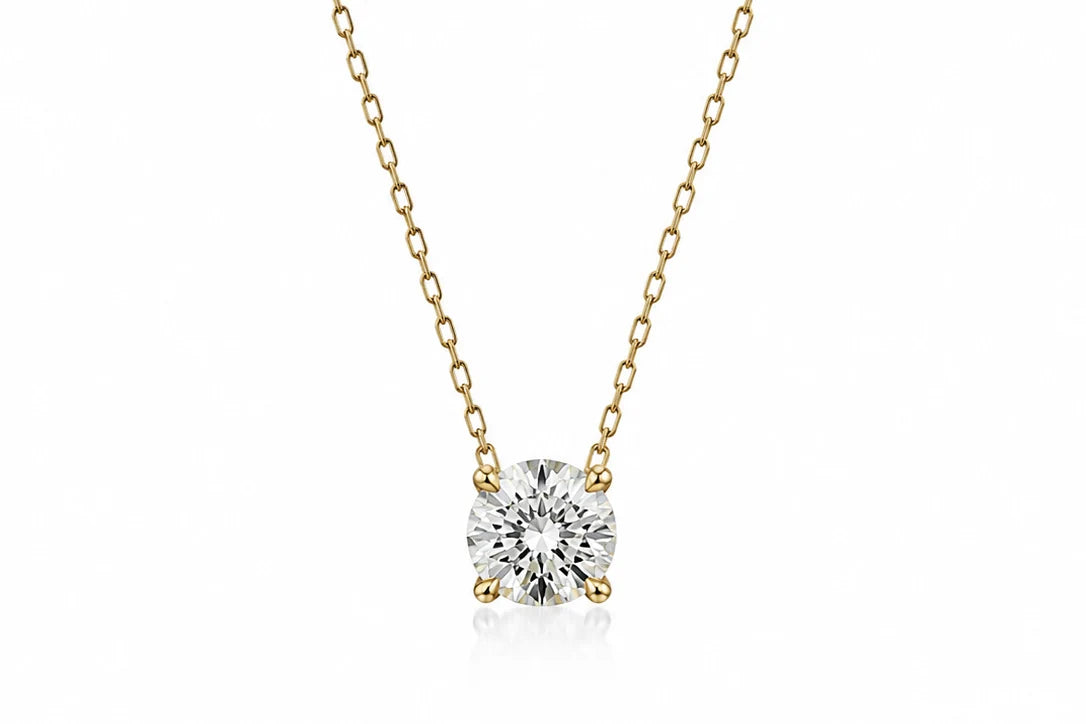 1 Carat Lab Grown Diamond Pendant