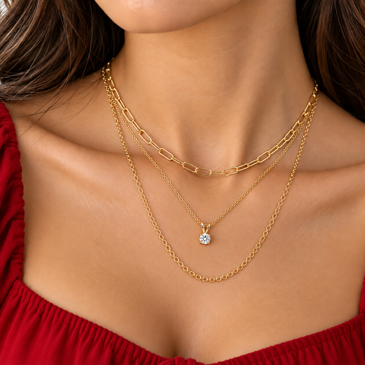 1/3 Carat Lab Grown Diamond Pendant
